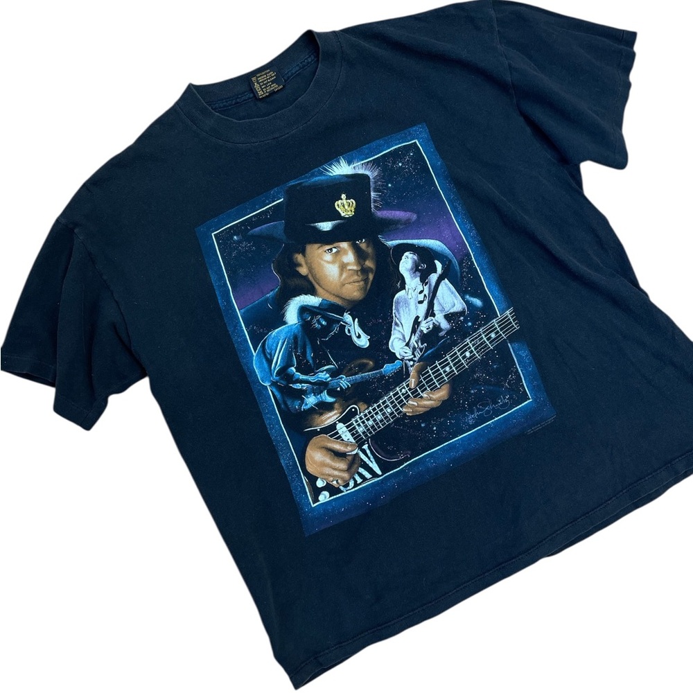 Graphic Tee with Musician Print